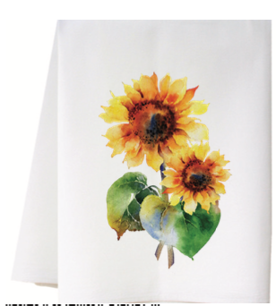 Sunflowers Towel