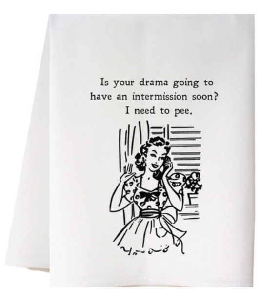 Drama Intermission Towel