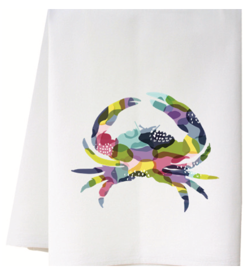 Abstract Crab Towel